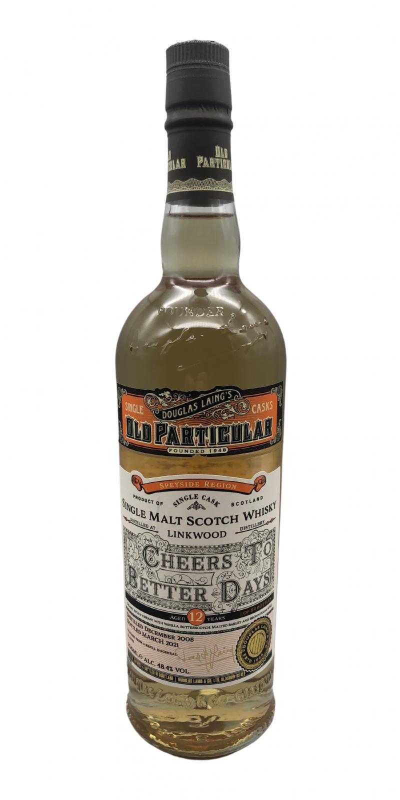 Linkwood 2008 DL Old Particular - Cheers to Better Days