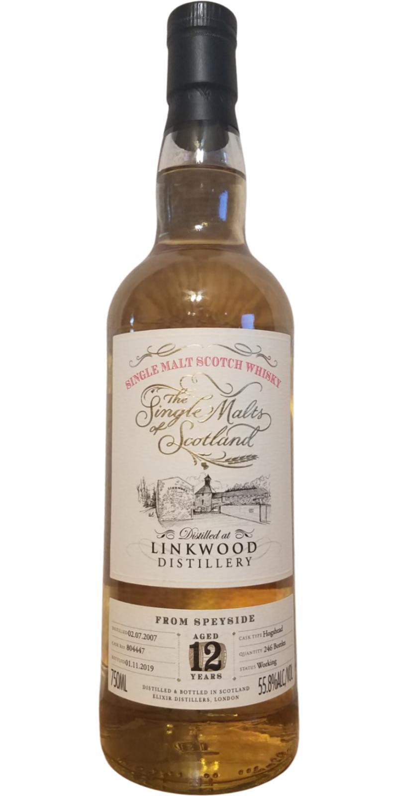 Linkwood 12-year-old ElD The Single Malts of Scotland