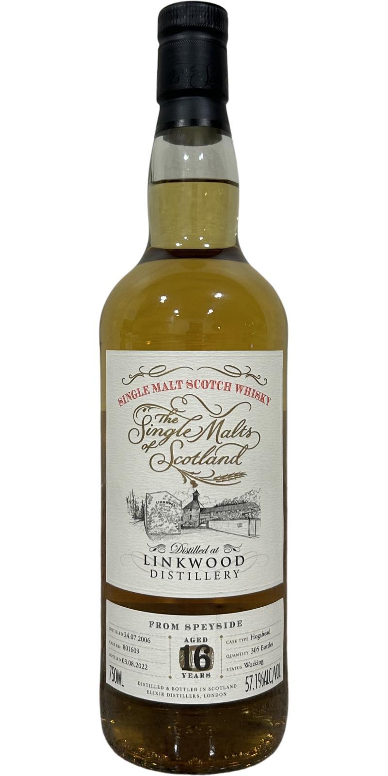 Linkwood 2006 ElD The Single Malts of Scotland