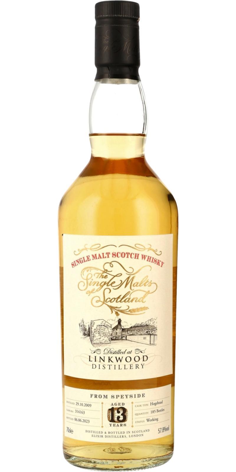 Linkwood 2009 ElD The Single Malts of Scotland