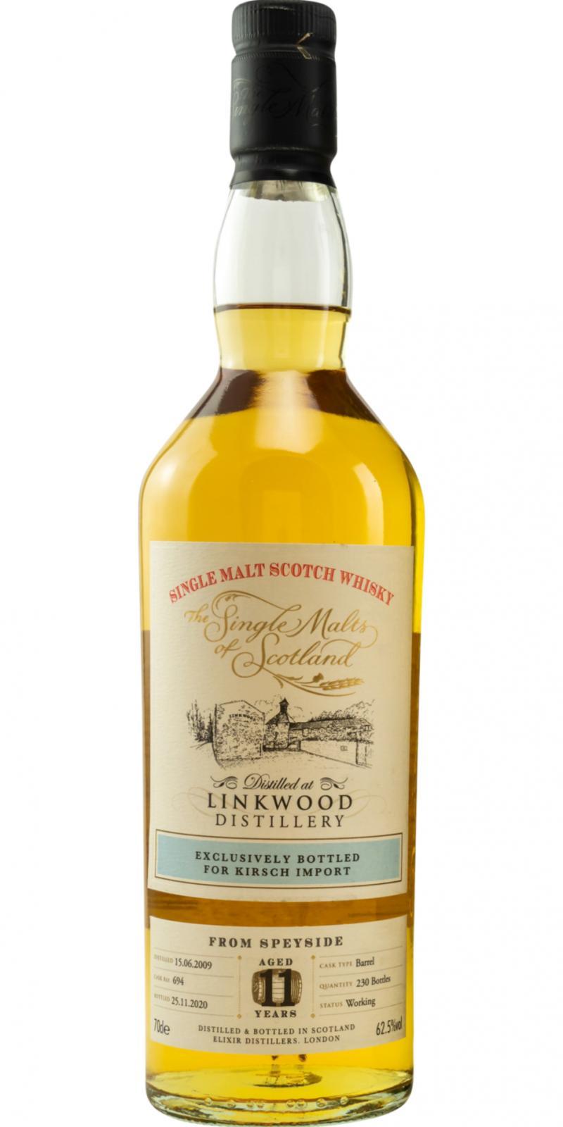 Linkwood 2009 ElD The Single Malts of Scotland