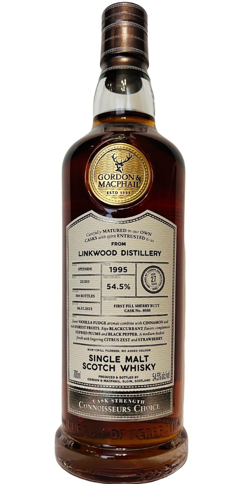 Linkwood 1995 GM Connoisseurs Choice - Cask Strength