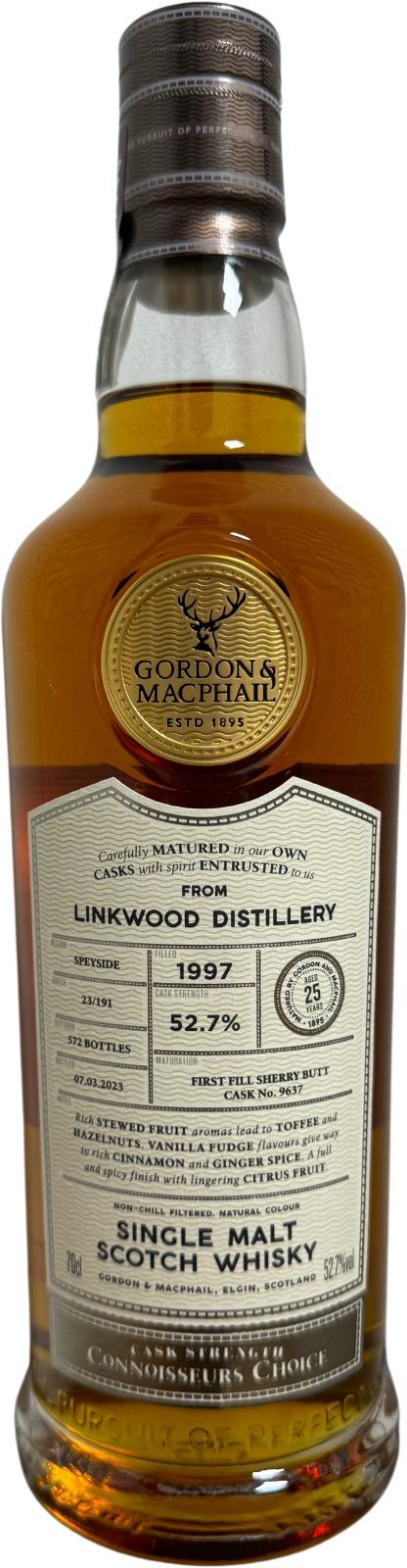 Linkwood 1997 GM Connoisseurs Choice - Cask Strength