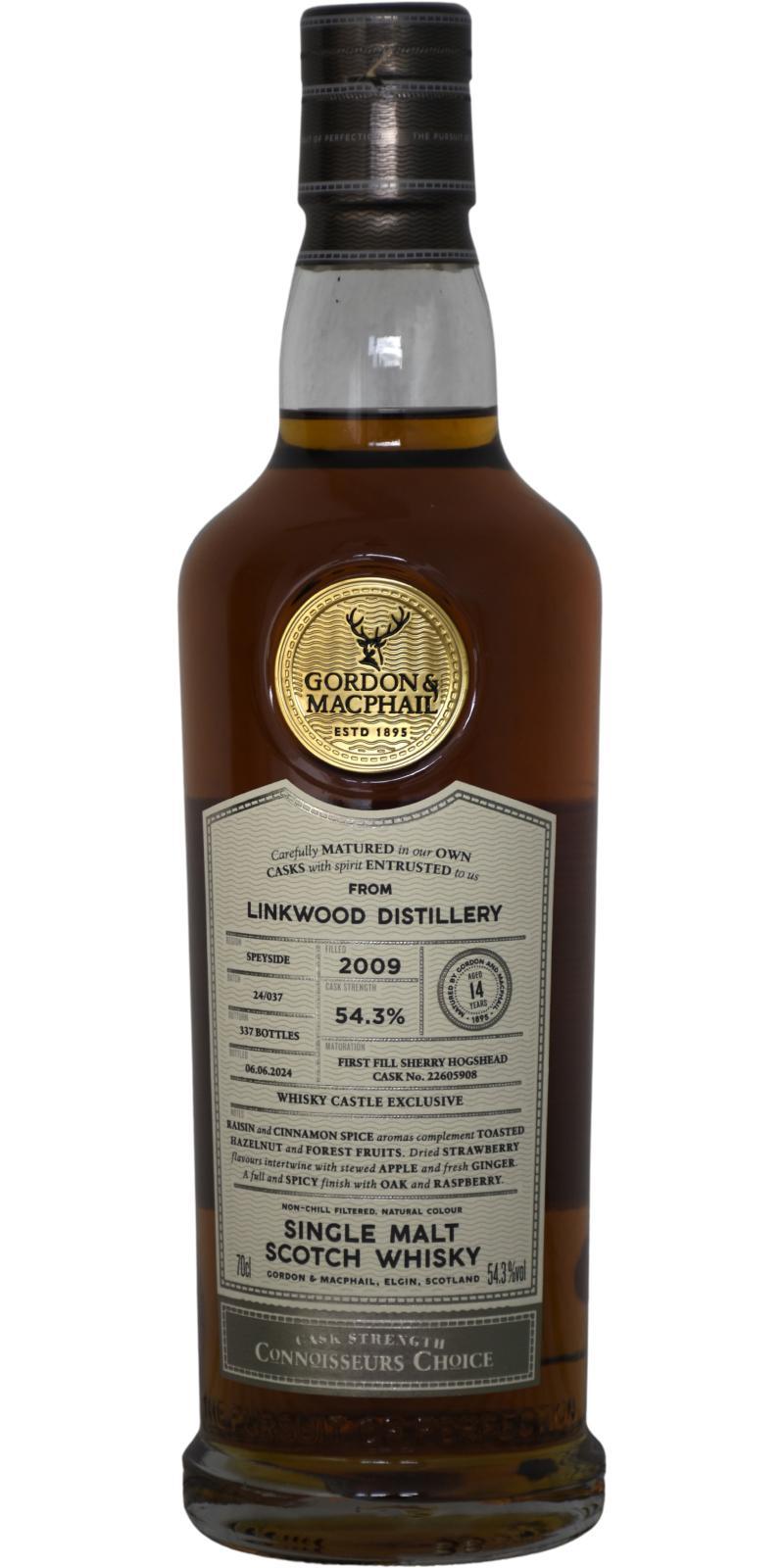 Linkwood 2009 GM Connoisseurs Choice - Cask Strength