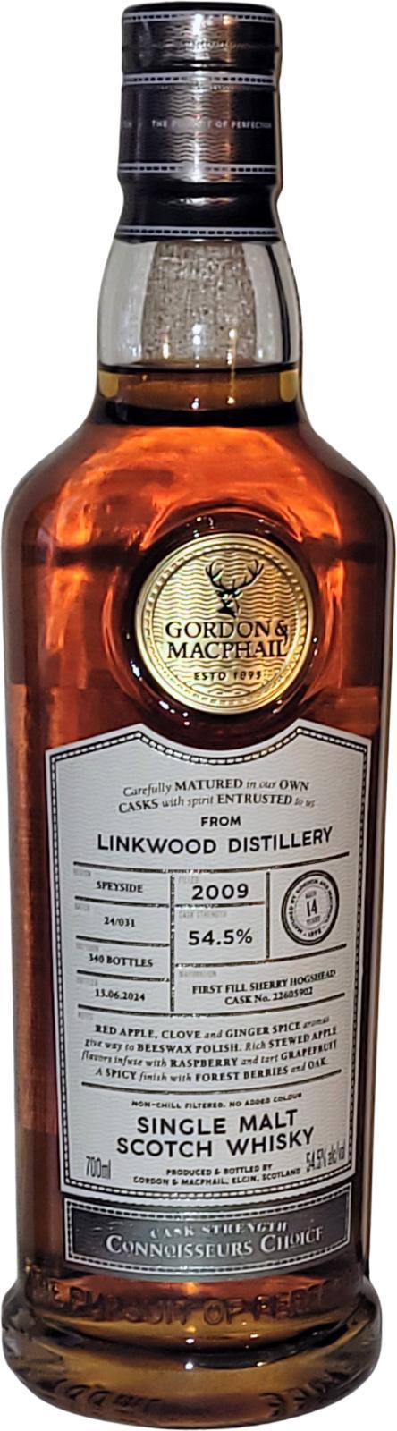 Linkwood 2009 GM Connoisseurs Choice - Cask Strength