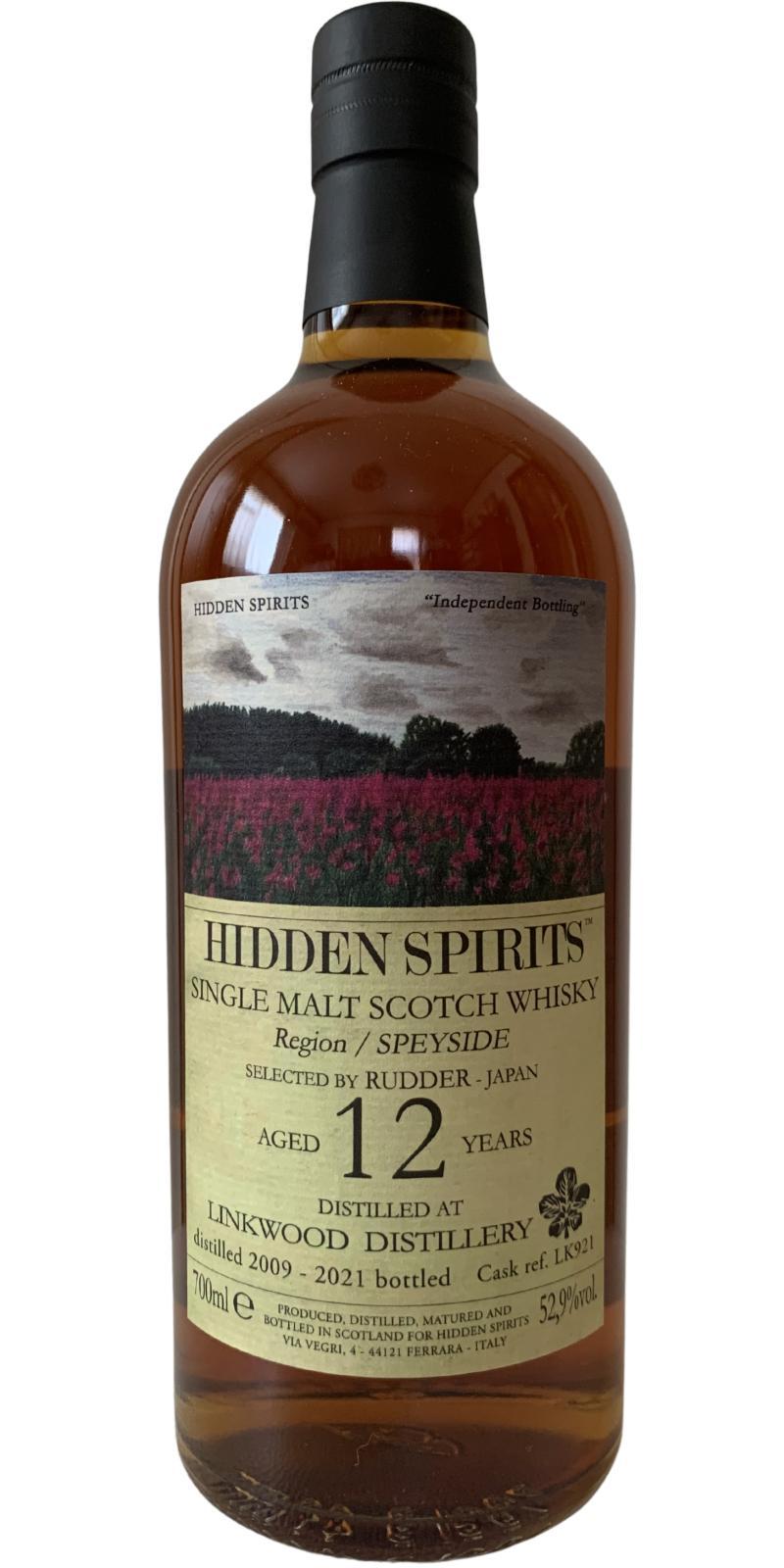 Linkwood 2009 Hisp Selected by Rudder-Japan