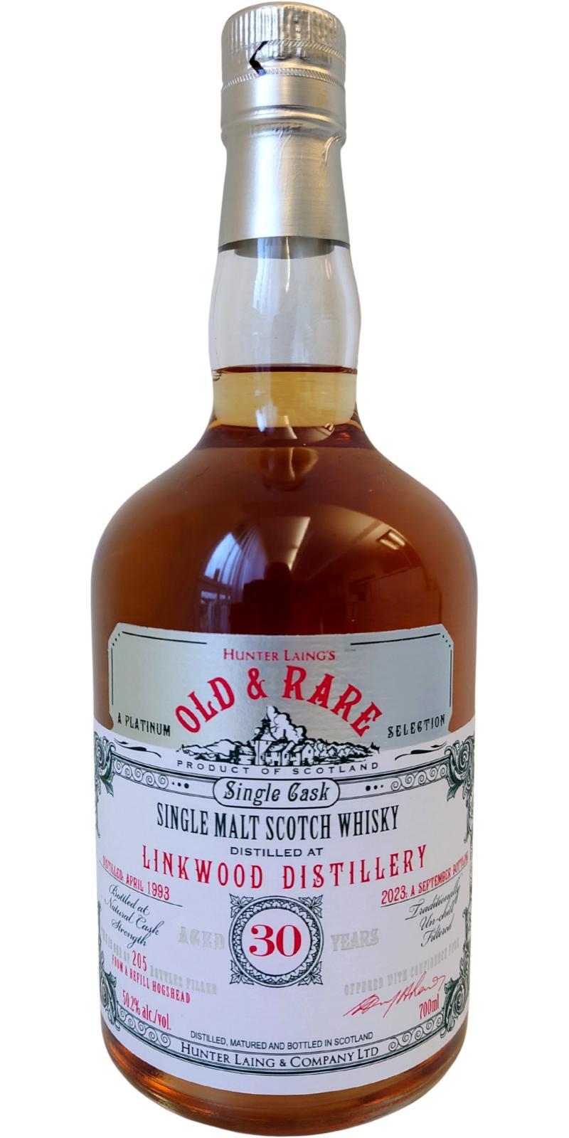 Linkwood 1993 HL Old & Rare - A Platinum Selection