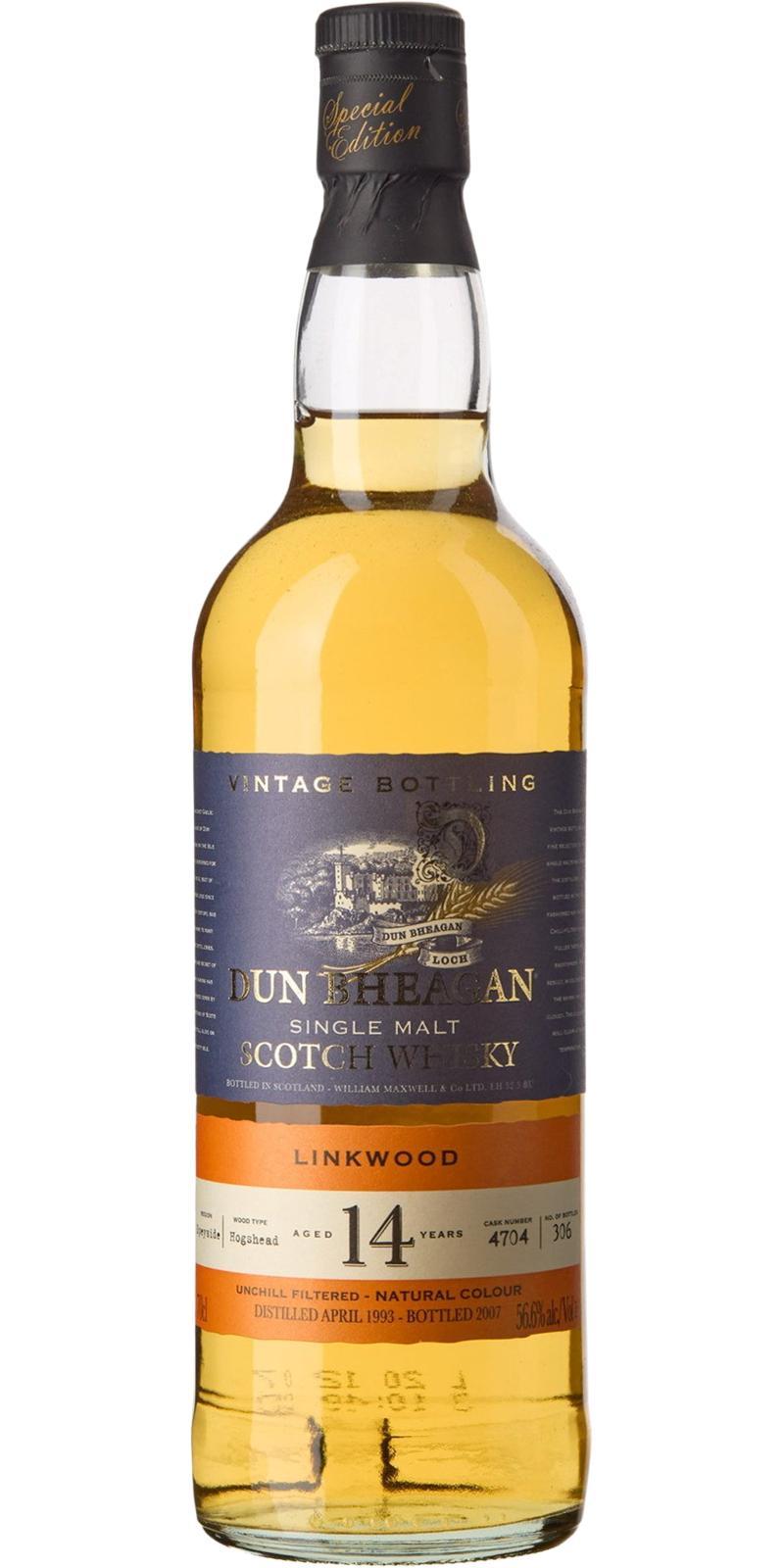 Linkwood 1993 IM Dun Bheagan