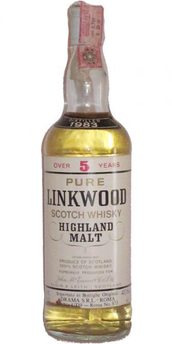 Linkwood 1983 McE Pure Scotch Whisky