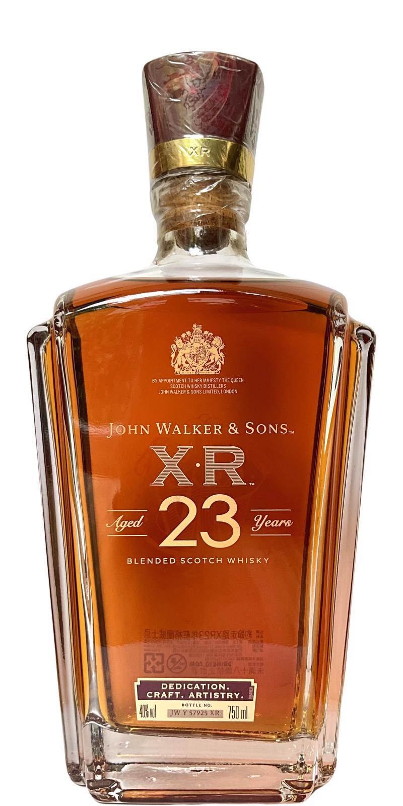 John Walker & Sons XR 23 Blended Scotch Whisky