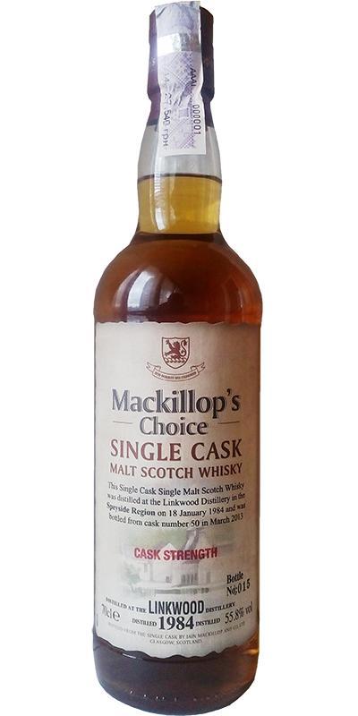 Linkwood 1984 McC Single Cask - Cask Strength