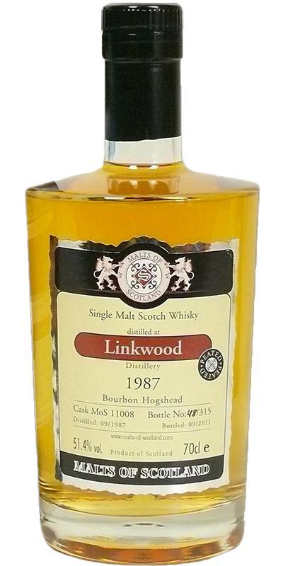 Linkwood 1987 MoS Peated