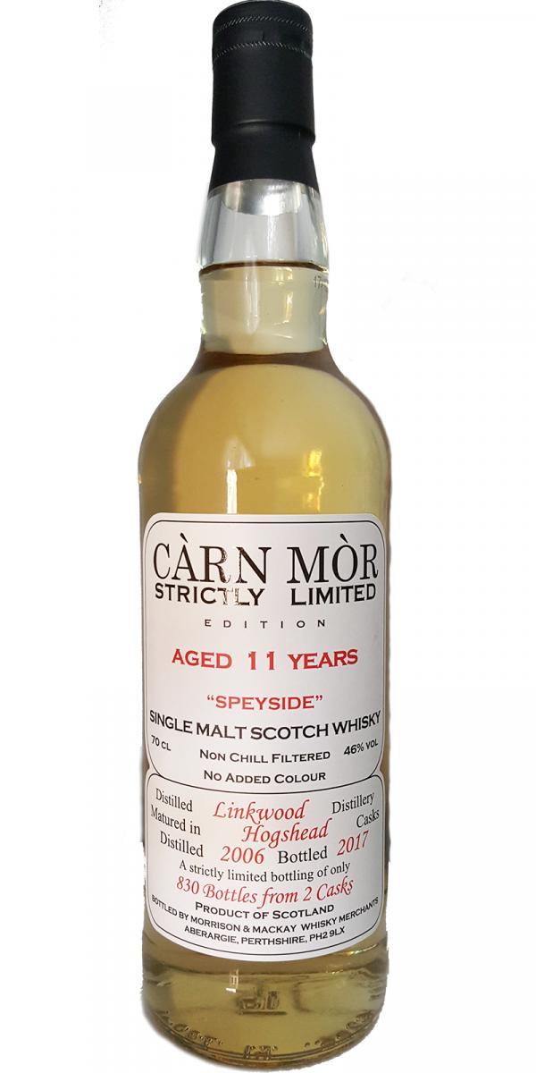 Linkwood 2006 MMcK Càrn Mòr - Strictly Limited Edition