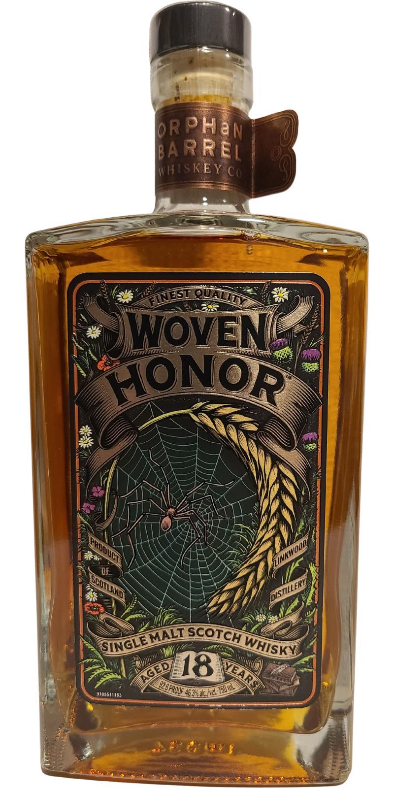 Linkwood 18-year-old OrBa Woven honor