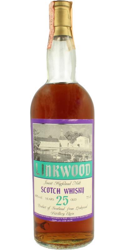 Linkwood 25-year-old Ses Finest Highland Malt Scotch Whisky