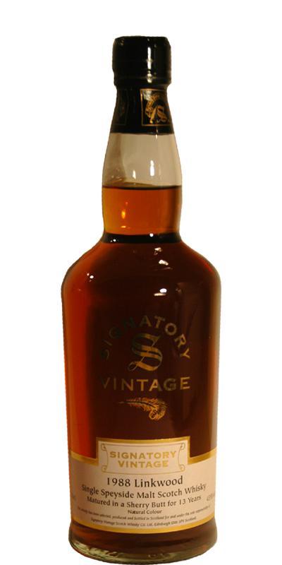 Linkwood 1988 SV Vintage Collection