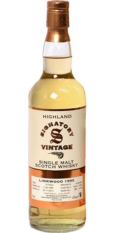 Linkwood 1995 SV Vintage Collection