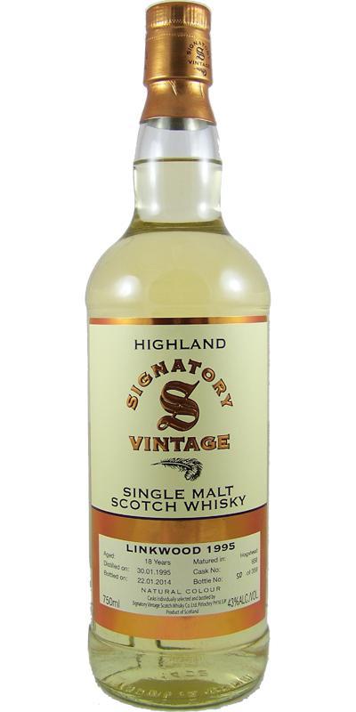 Linkwood 1995 SV Vintage Collection