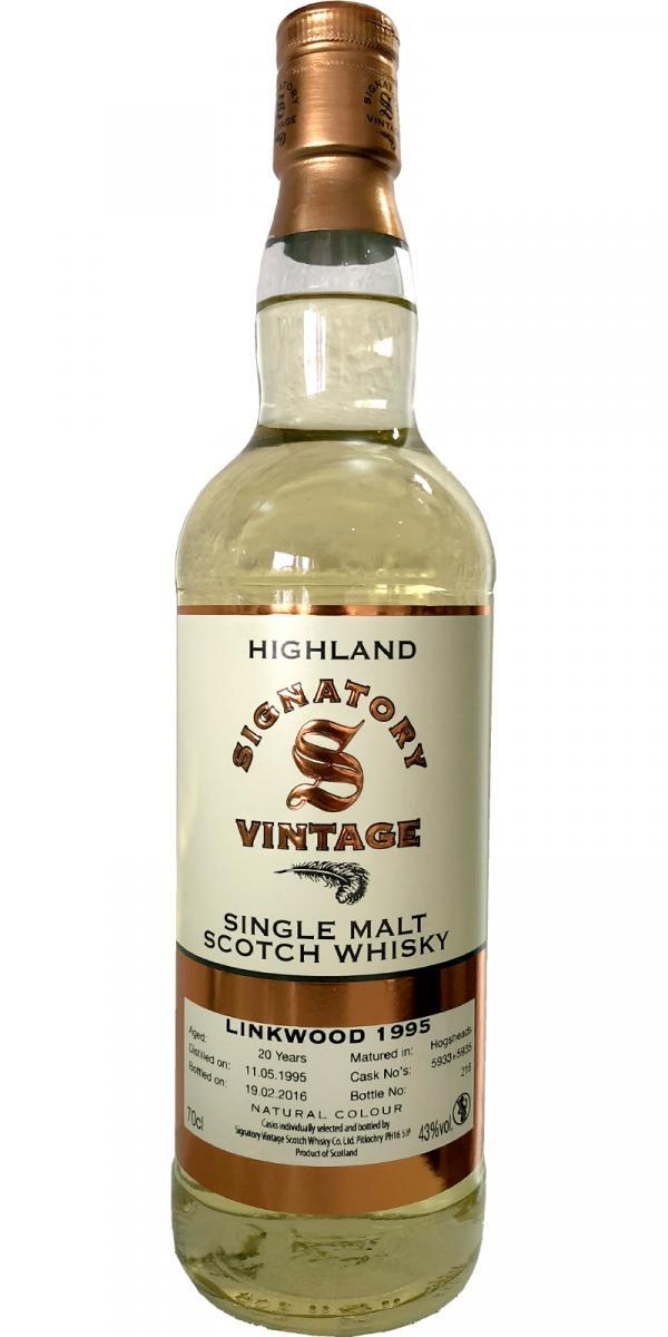 Linkwood 1995 SV Vintage Collection