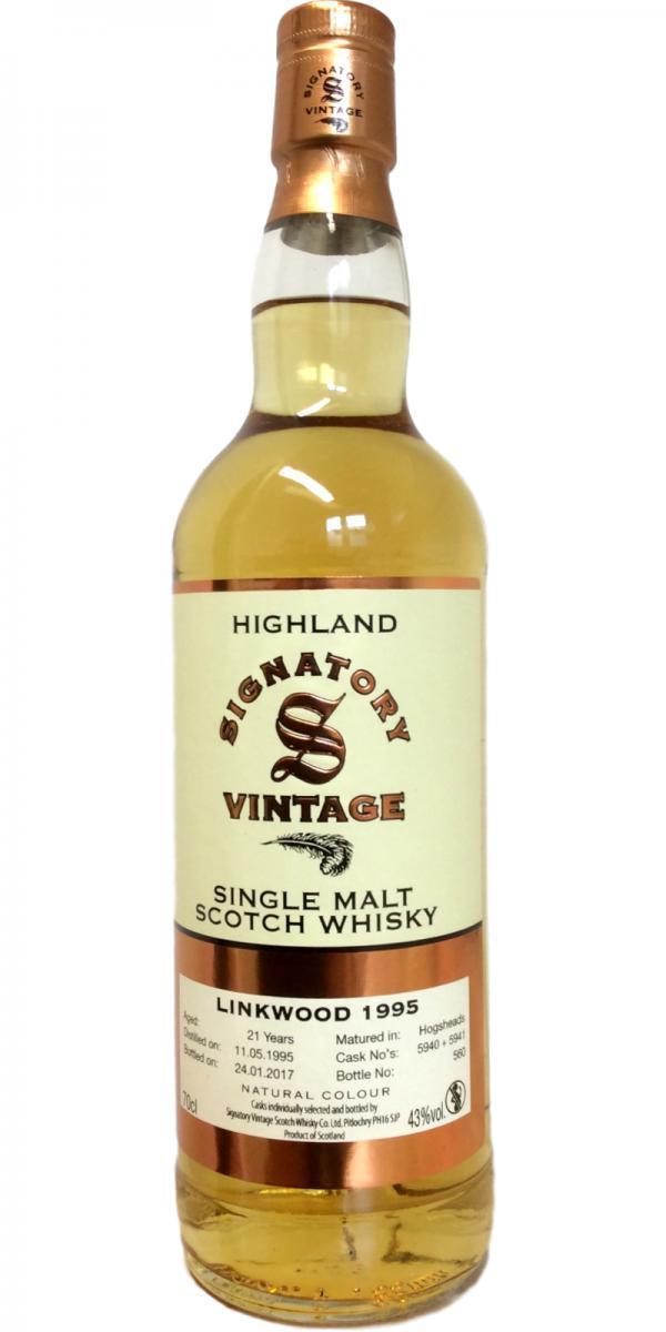 Linkwood 1995 SV Vintage Collection