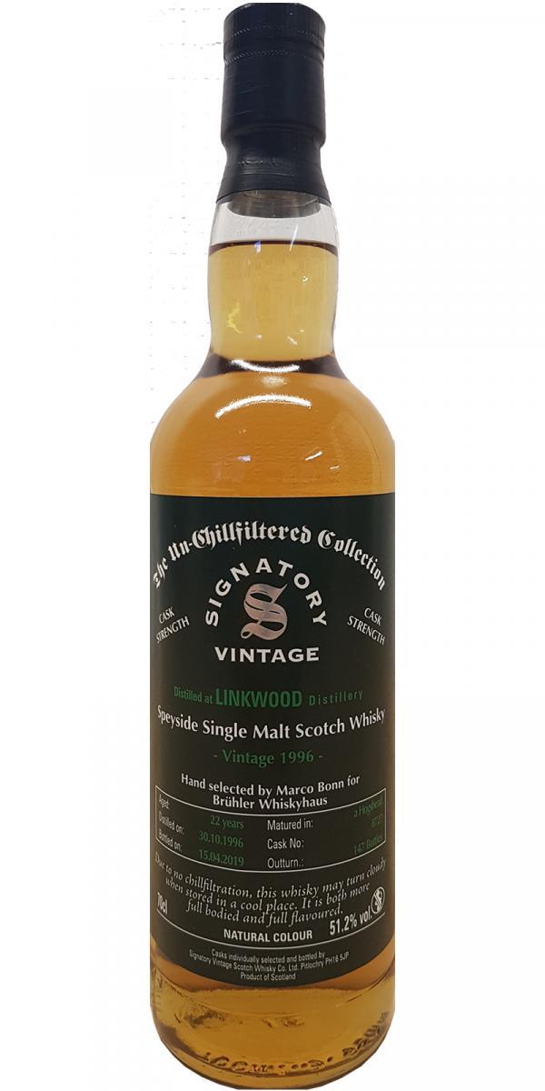 Linkwood 1996 SV The Un-Chillfiltered Collection - Cask Strength