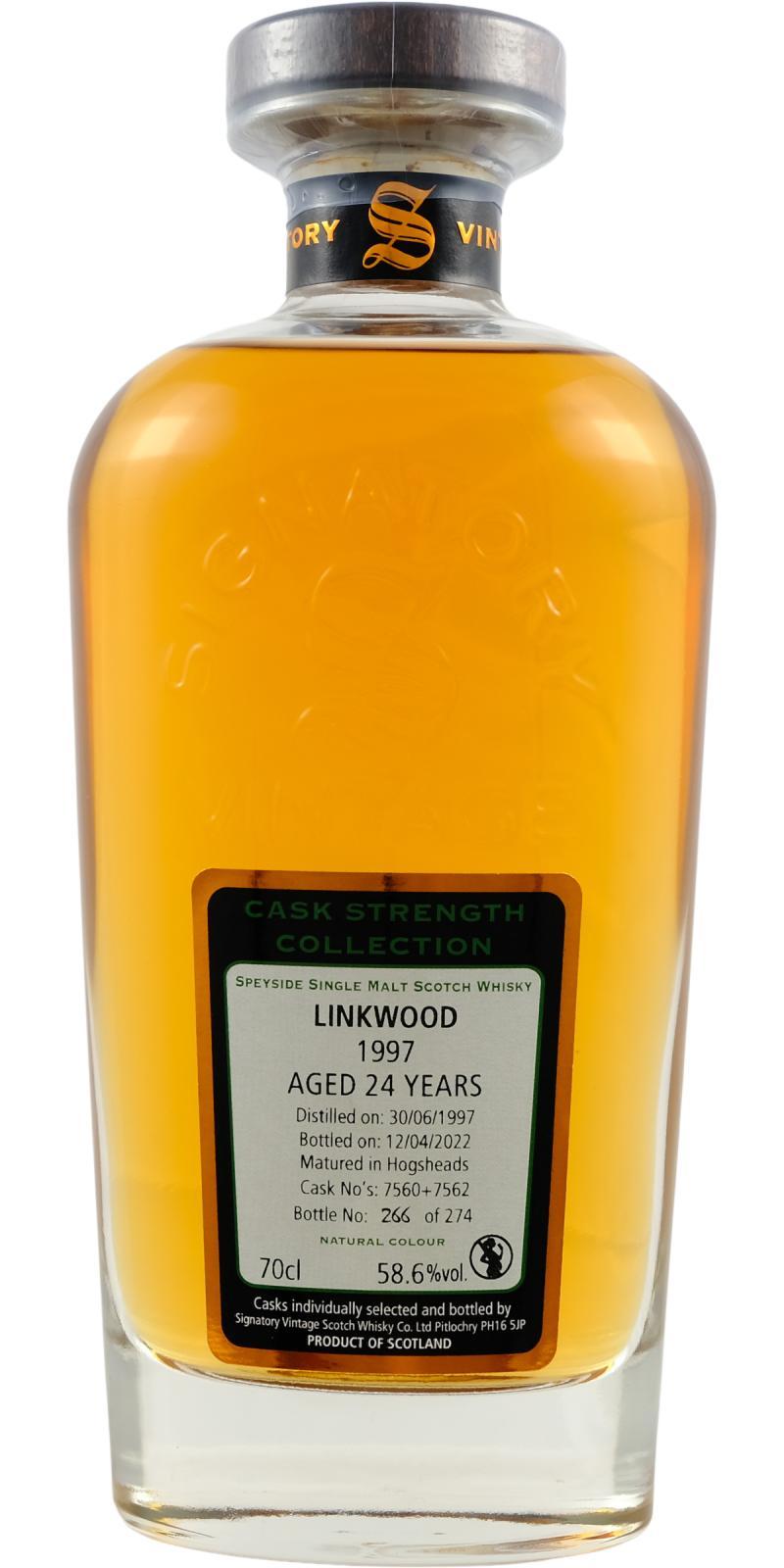 Linkwood 1997 SV Cask Strength Collection