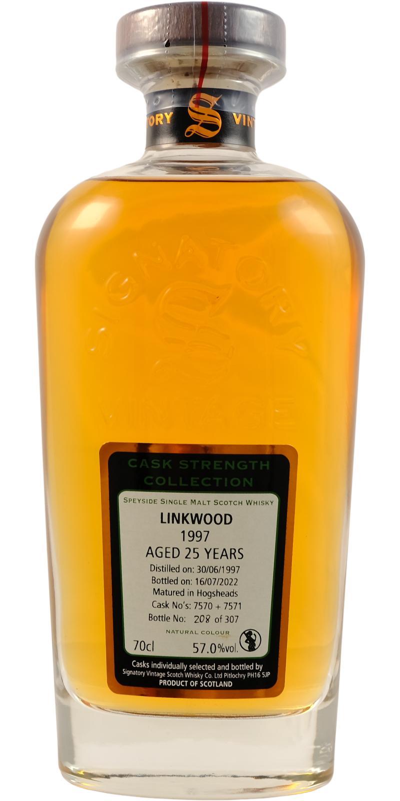 Linkwood 1997 SV Cask Strength Collection