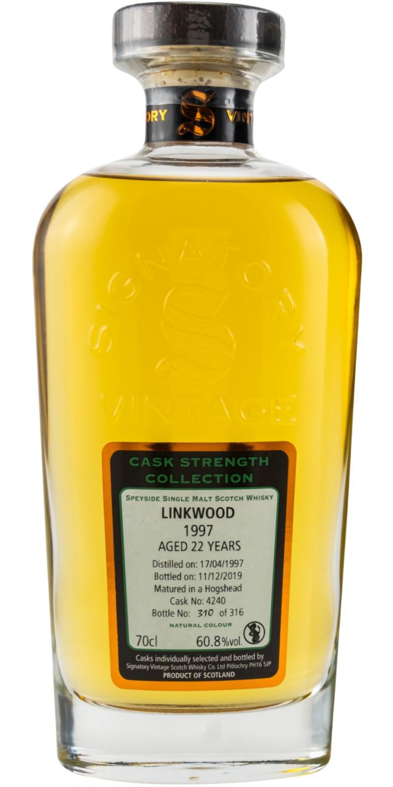 Linkwood 1997 SV Cask Strength Collection