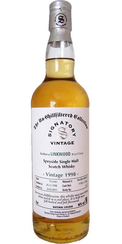 Linkwood 1998 SV The Un-Chillfiltered Collection