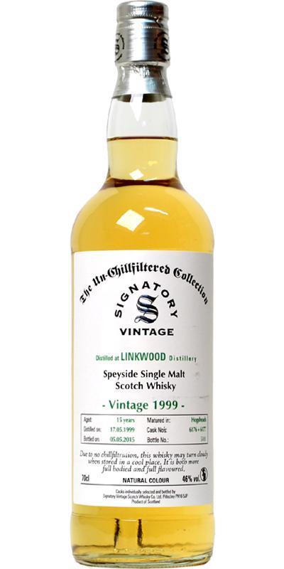 Linkwood 1999 SV The Un-Chillfiltered Collection