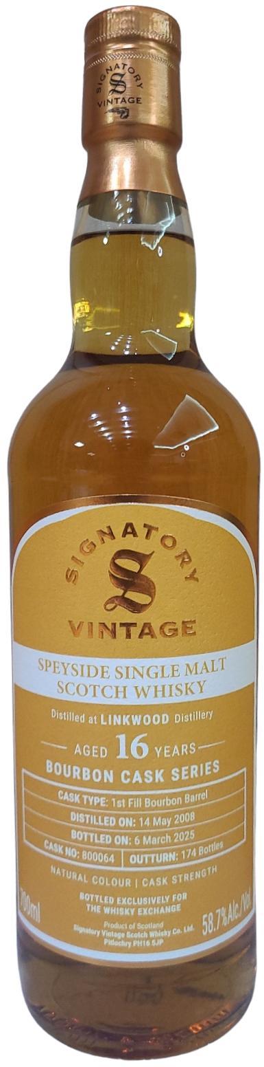 Linkwood 2008 SV Bourbon Cask Series
