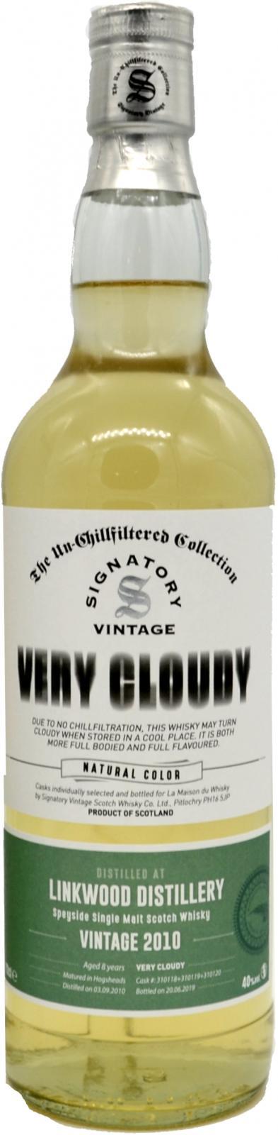 Linkwood 2010 SV The Un-Chillfiltered Collection - Very Cloudy