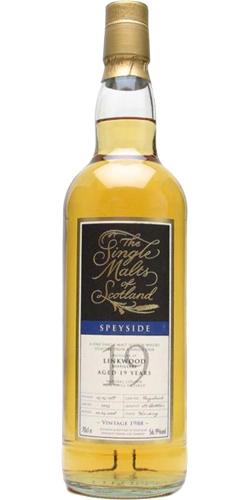 Linkwood 1988 SMS The Single Malts of Scotland