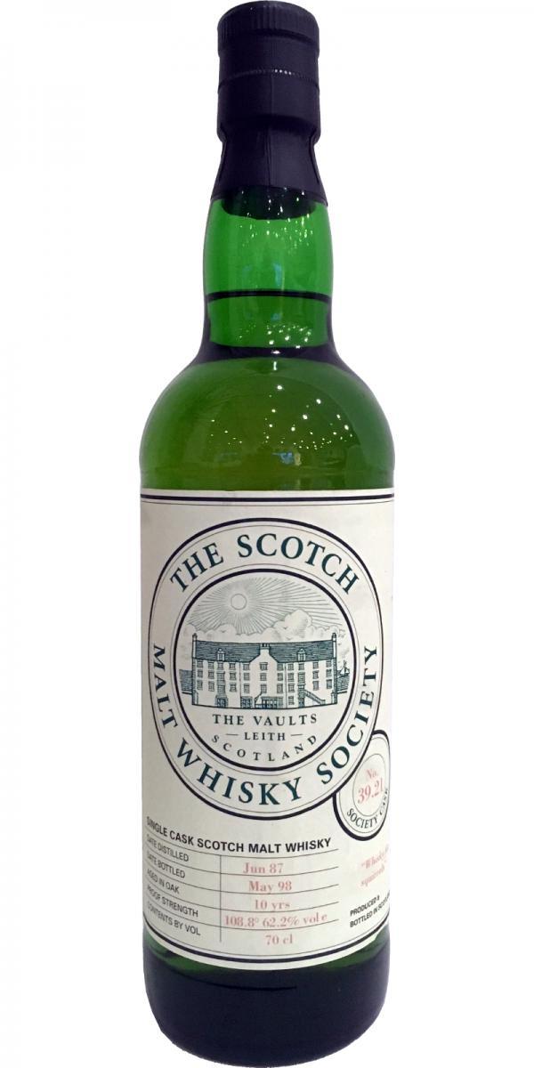 Linkwood 1987 SMWS 39.21 Whisky for squirrels