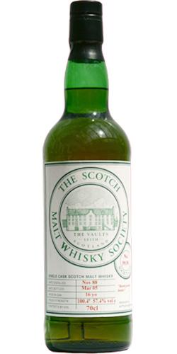 Linkwood 1988 SMWS 39.50 Burnt Peanut Brittle