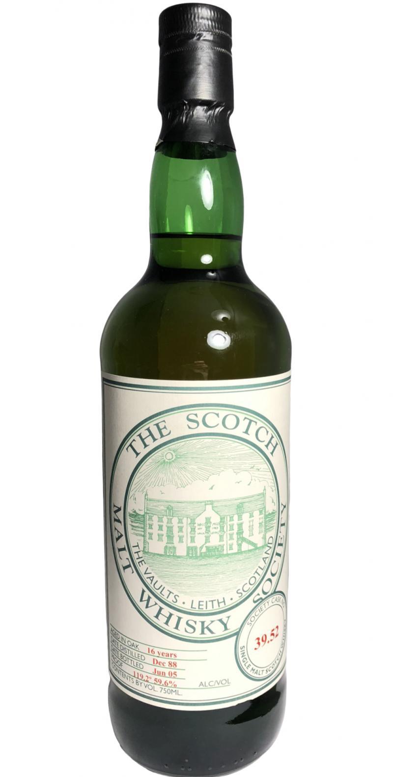 Linkwood 1988 SMWS 39.52 Linseed oil on a cricket bat