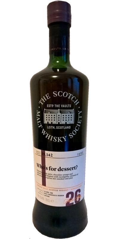 Linkwood 1990 SMWS 39.142 Who's for dessert?