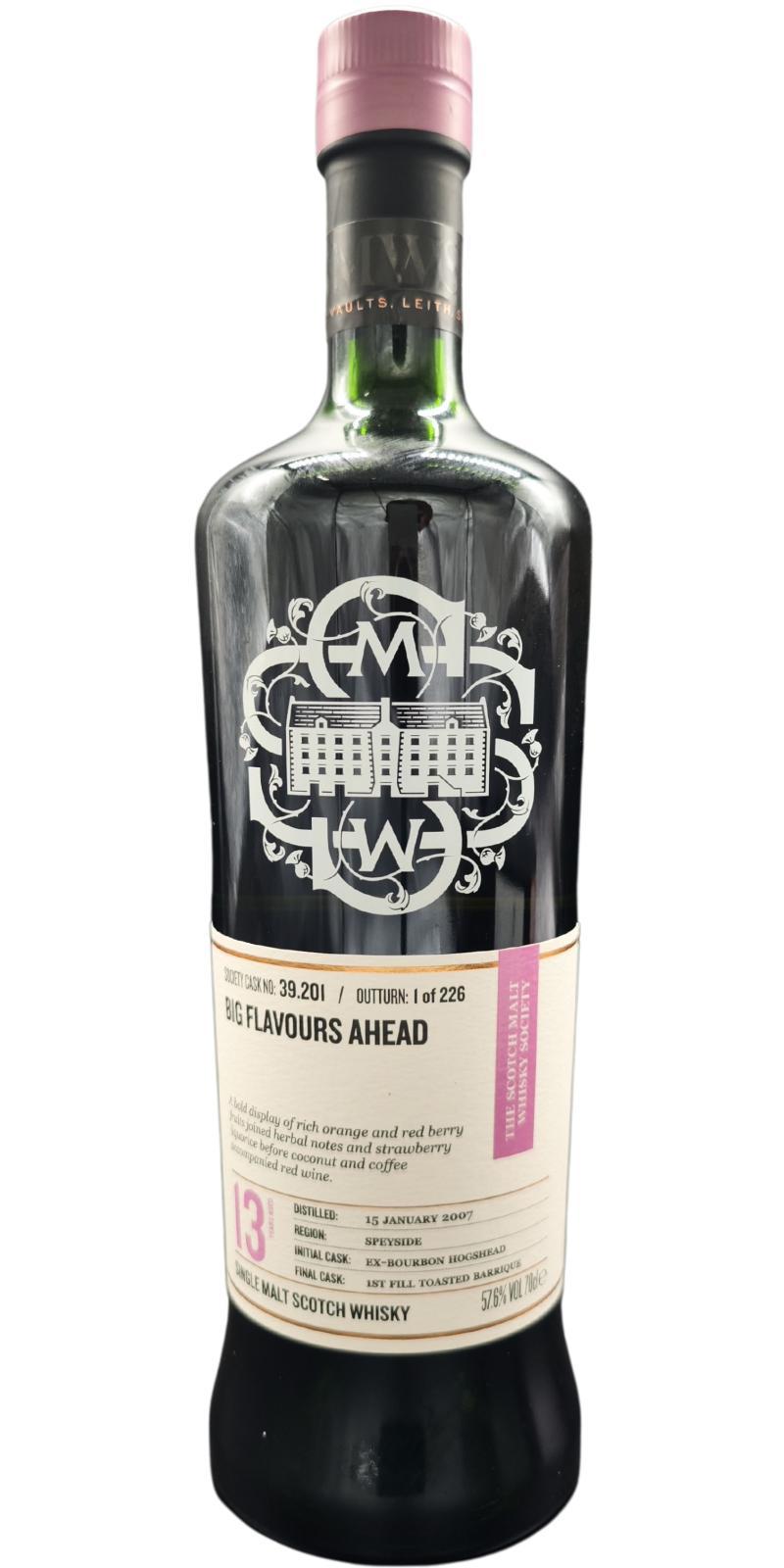 Linkwood 2007 SMWS 39.201 Big flavors ahead