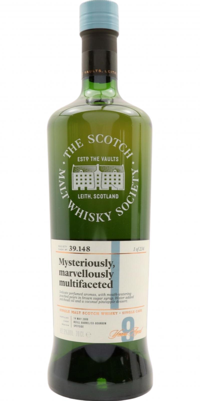 Linkwood 2008 SMWS 39.148 Mysteriously, marvellously multifaceted