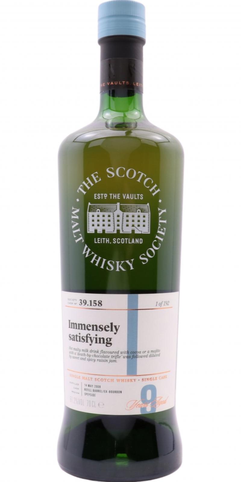 Linkwood 2008 SMWS 39.158 Immensely satisfying