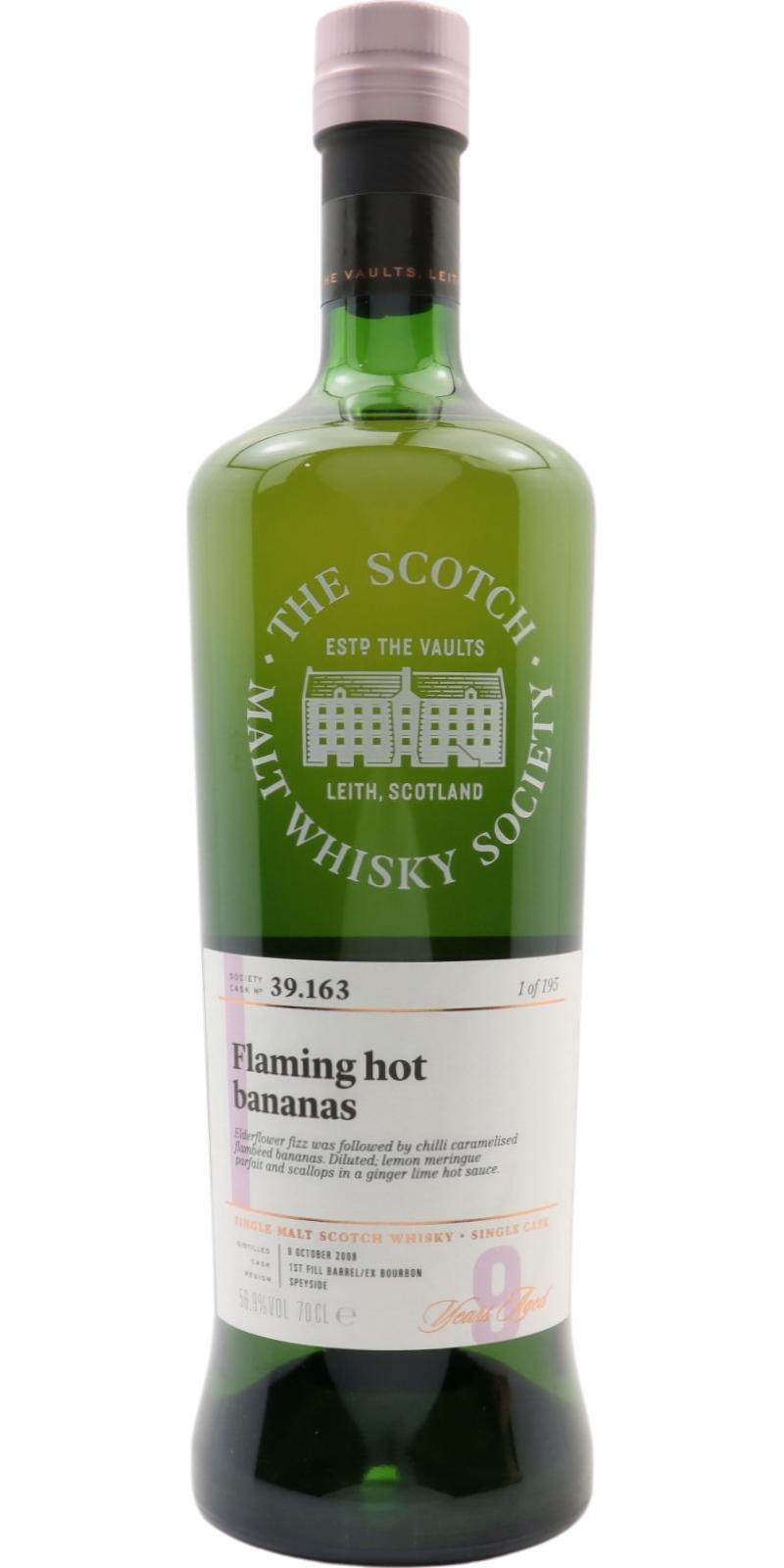 Linkwood 2008 SMWS 39.163 Flaming hot bananas