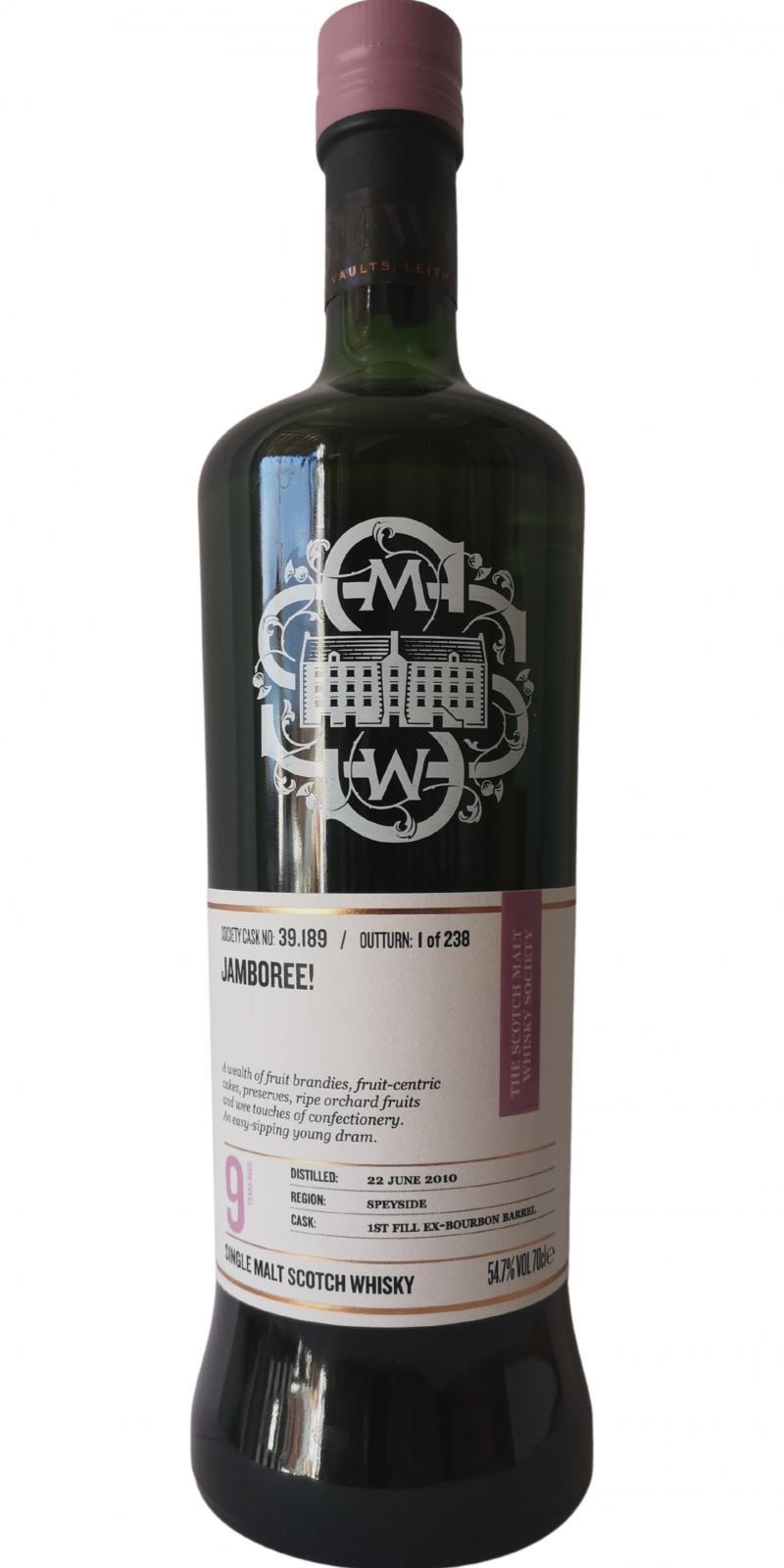 Linkwood 2010 SMWS 39.189 Jamboree