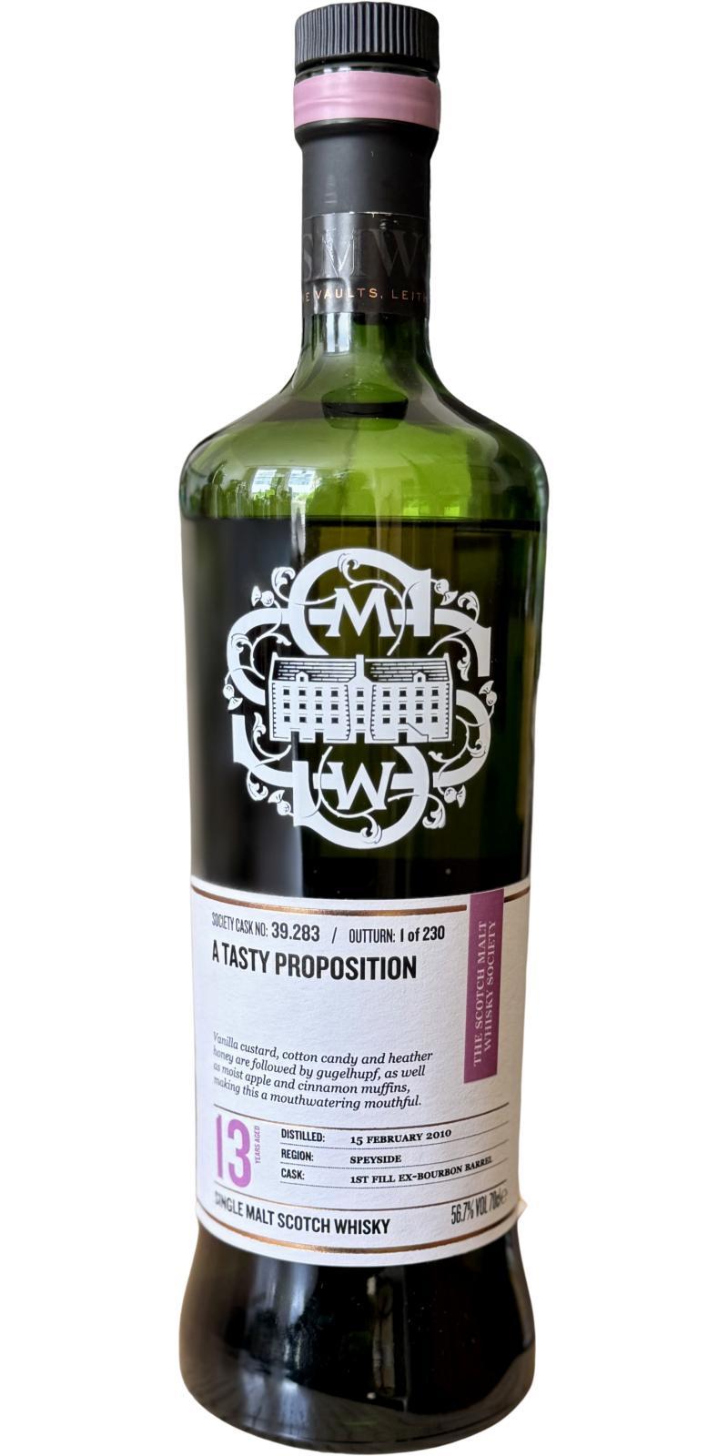 Linkwood 2010 SMWS 39.283 A tasty proposition