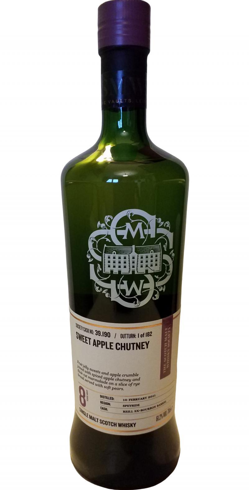 Linkwood 2011 SMWS 39.190 Sweet apple chutney