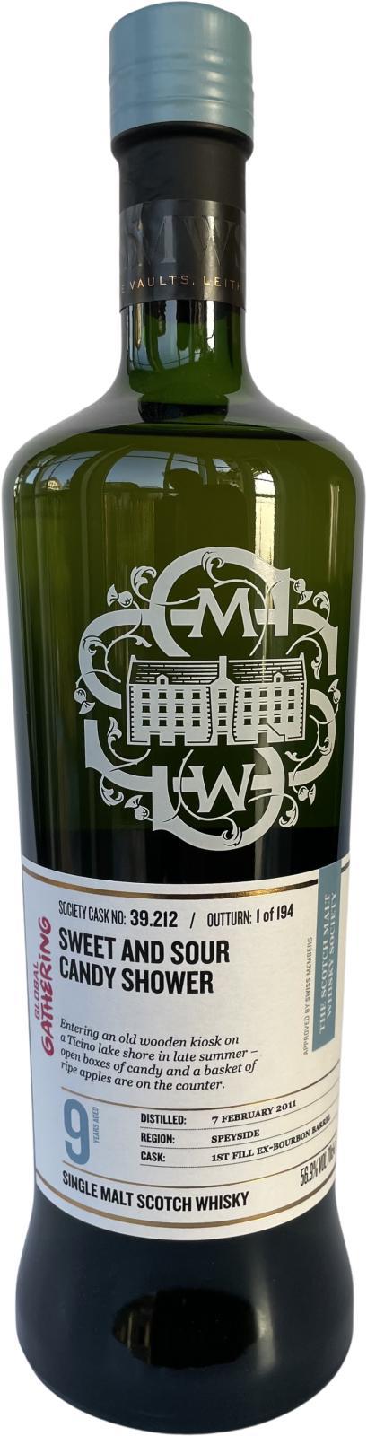 Linkwood 2011 SMWS 39.212 Sweet and sour candy shower