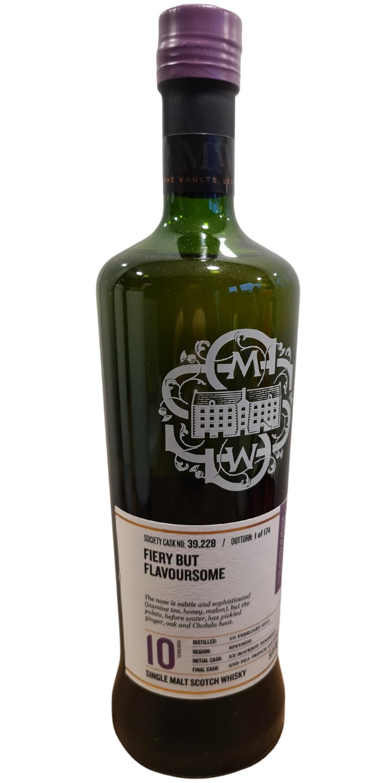 Linkwood 2011 SMWS 39.228 Fiery but flavoursome