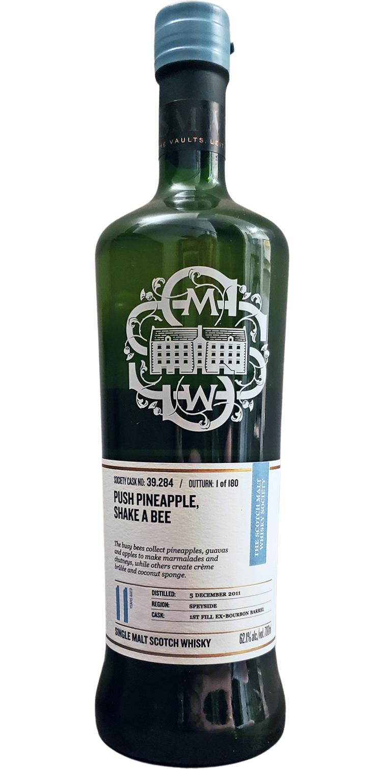 Linkwood 2011 SMWS 39.284 Push pineapple, shake a bee