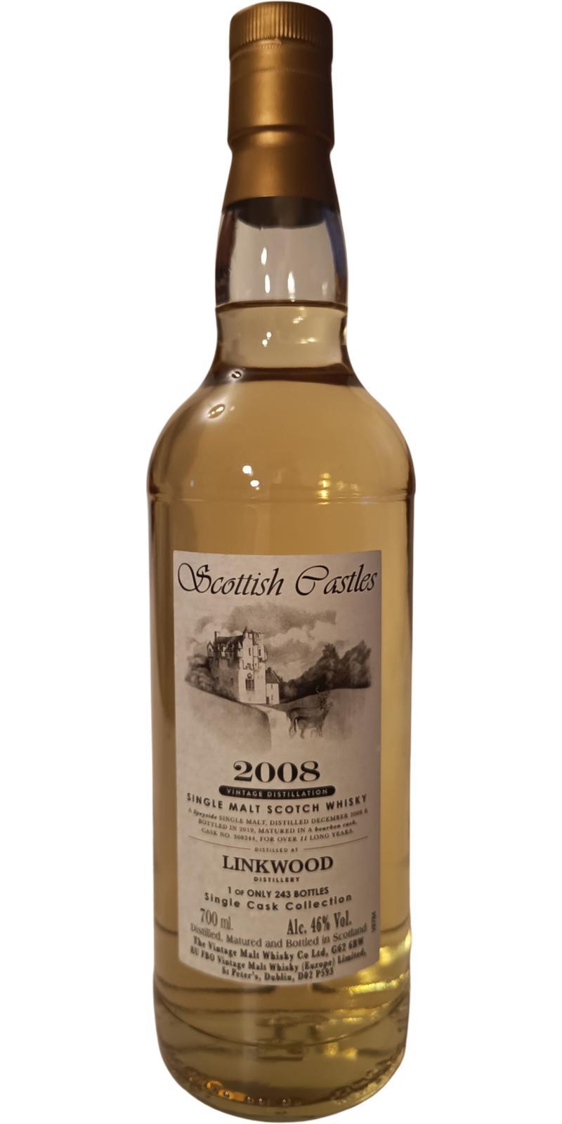 Linkwood 2008 VM Scottish Castles