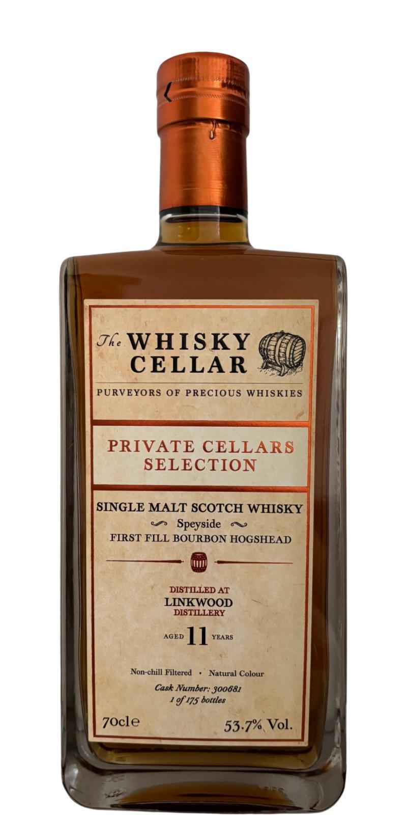 Linkwood 11-year-old TWCe Private Cellars Selection