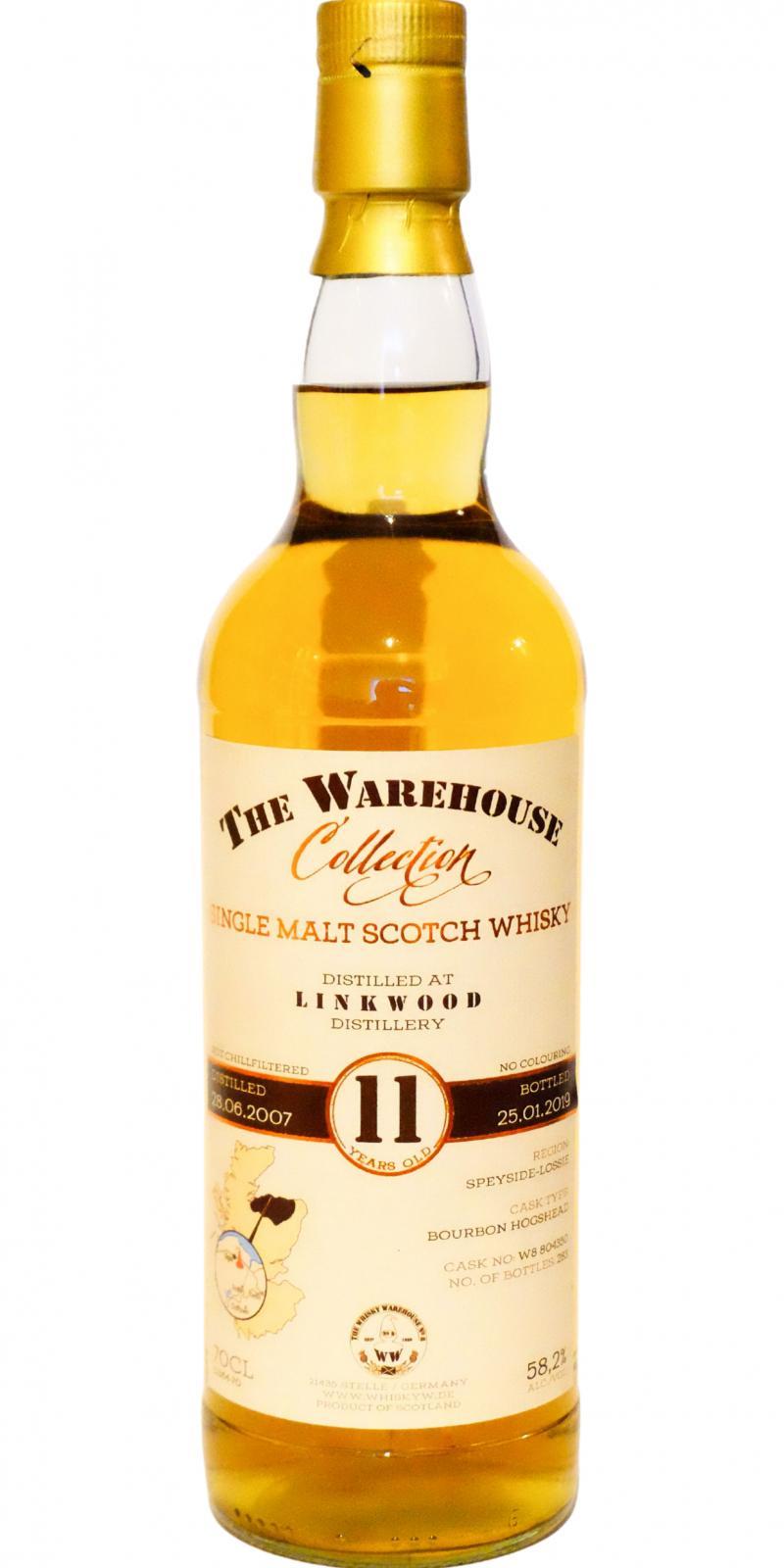 Linkwood 2007 WW8 The Warehouse Collection